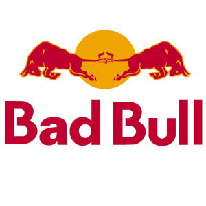 Logomarca oficial Bad Bull (Concorrente da Red Bull).